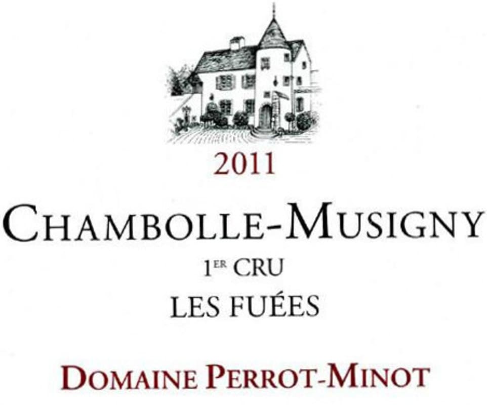 Domaine Perrot-Minot Chambolle-Musigny Les Fuees Premier Cru 2011 Front Label