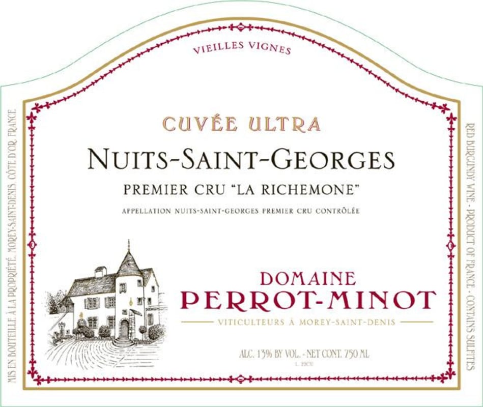 Domaine Perrot-Minot Nuits-Saint-Georges La Richemone Premier Cru 2011 Front Label