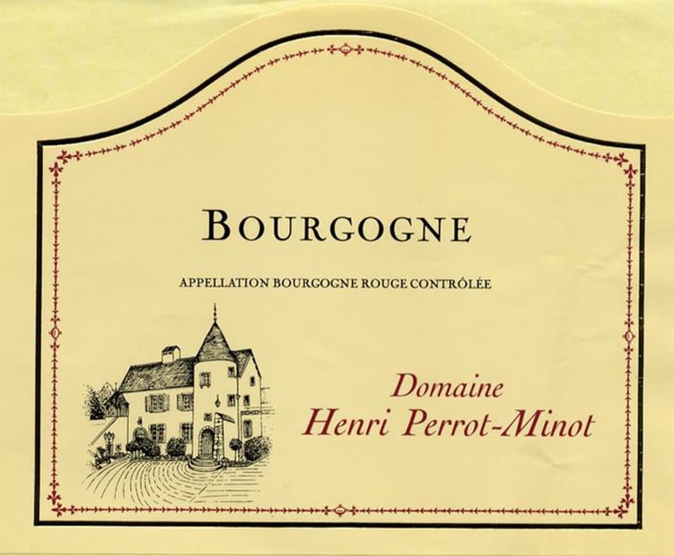 Domaine Perrot-Minot Bourgogne Pinot Noir 2005 Front Label