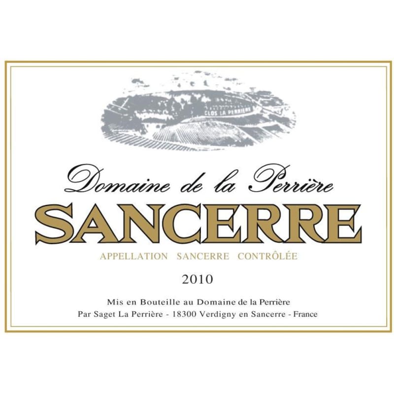 Saget la Perriere Sancerre 2010 Front Label