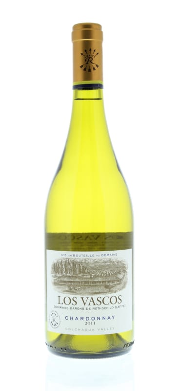 Los Vascos Chardonnay 2011 Front Bottle Shot