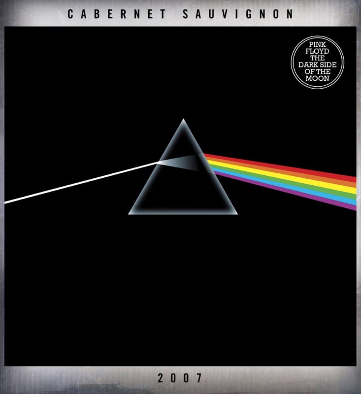 Wines That Rock Pink Floyd's Cabernet Sauvignon 2007 Front Label