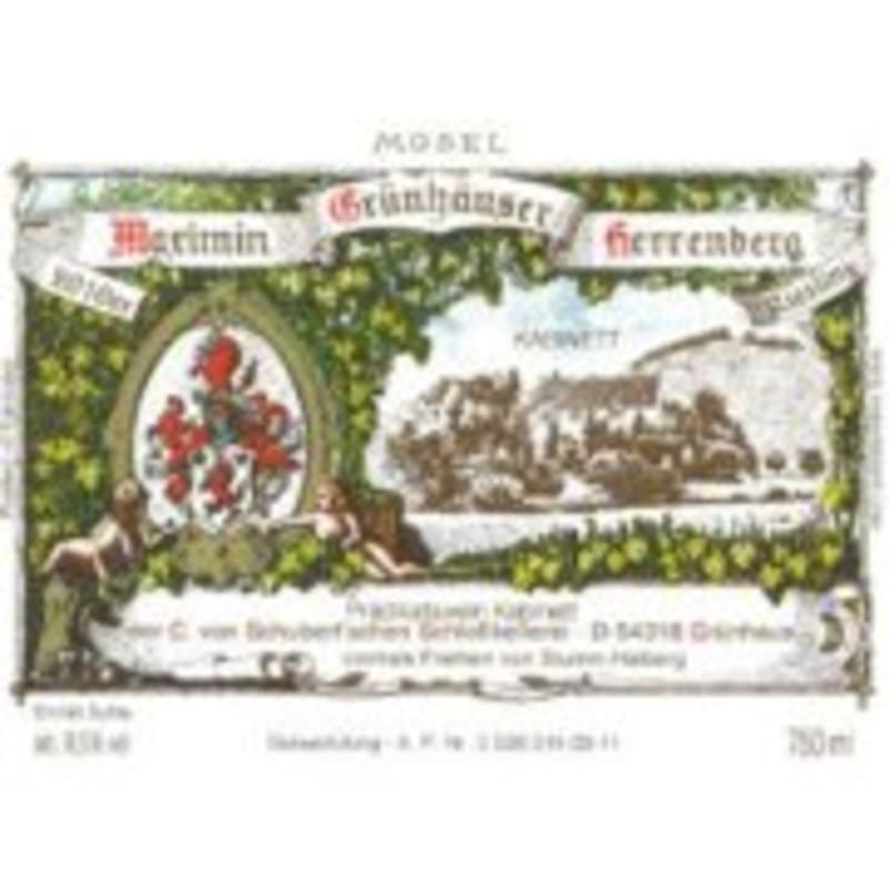 Maximin Grunhaus Herrenberg Riesling Kabinett 2010 Front Label