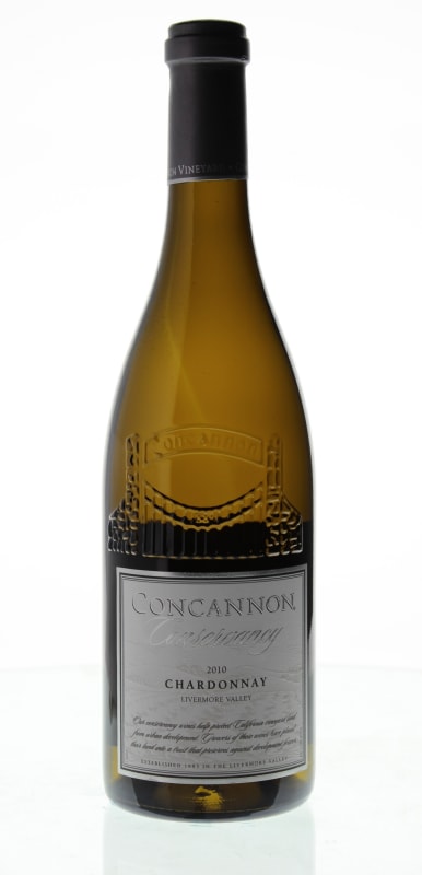 Concannon Conservancy Chardonnay 2010 Front Bottle Shot