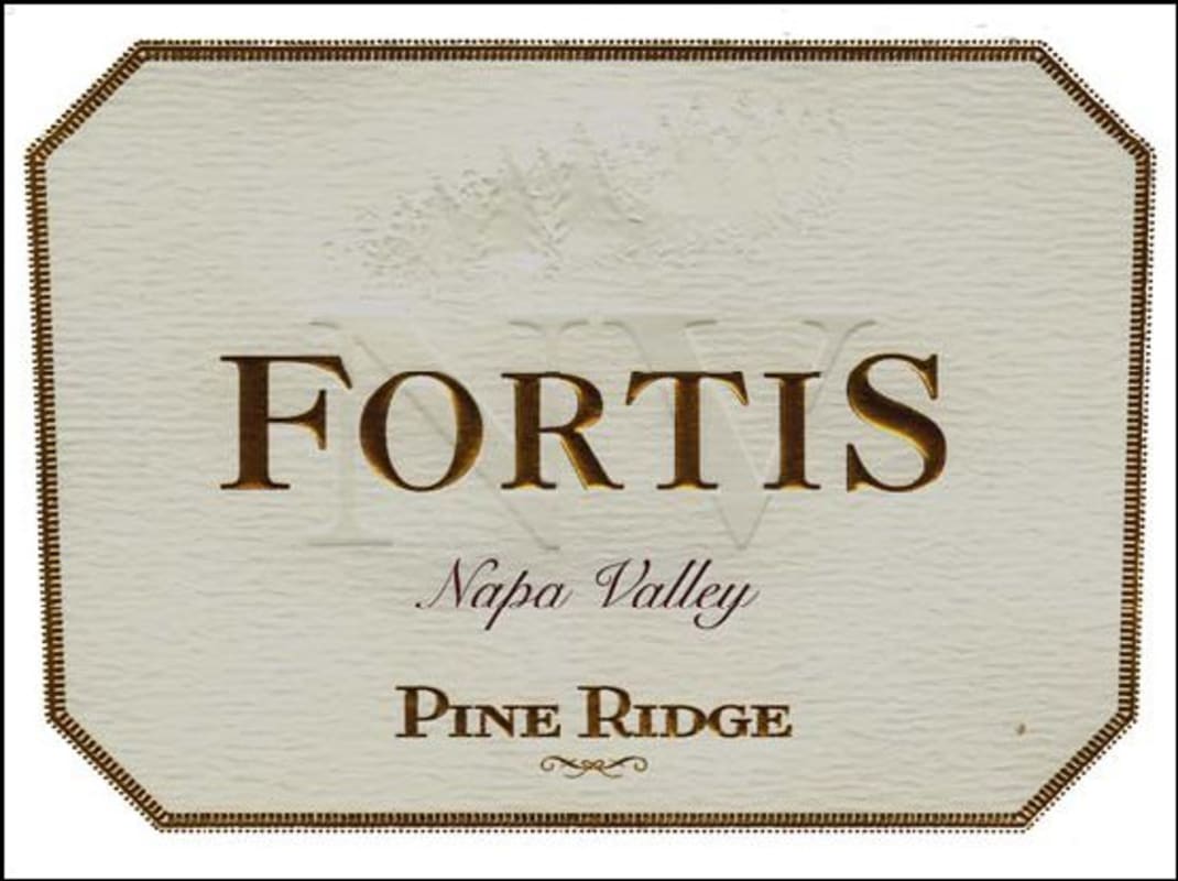 Pine Ridge Fortis Cabernet Sauvignon 2003 Front Label