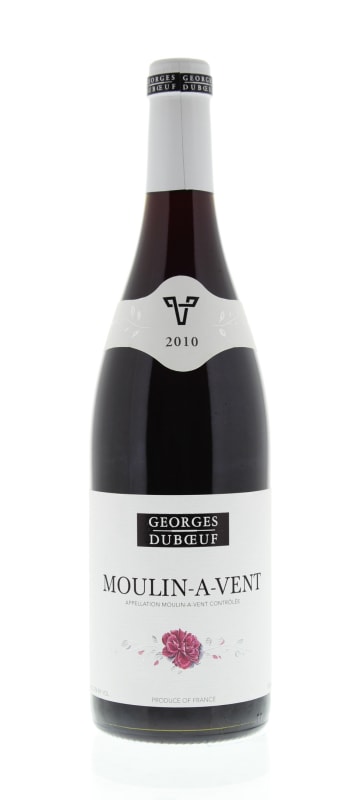 Duboeuf Moulin-a-Vent 2010 Front Bottle Shot