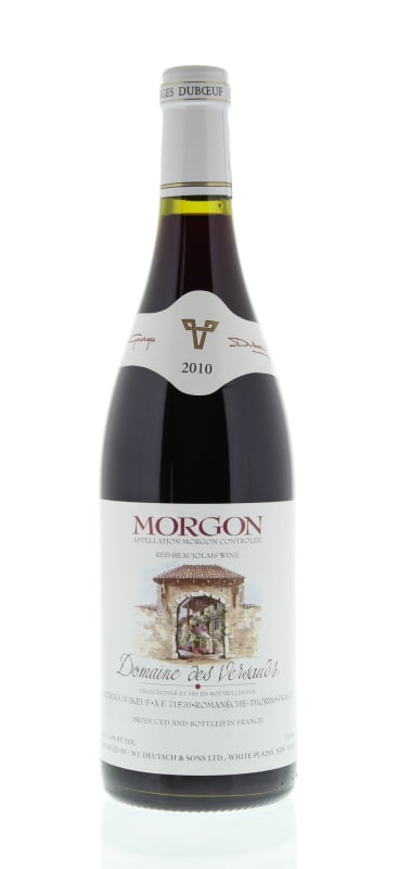 Duboeuf Morgon Domaine des Versauds 2010 Front Bottle Shot
