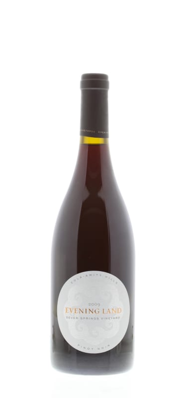 Evening Land Seven Springs Vineyard Pinot Noir 2009 Front Bottle Shot