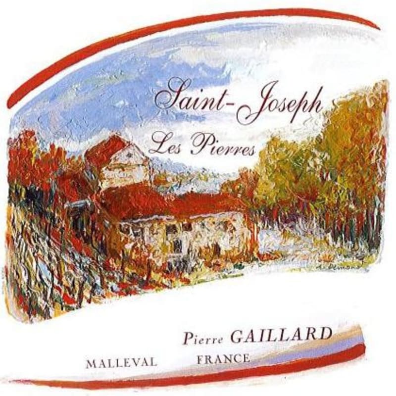 Pierre Gaillard Saint-Joseph Les Pierres 2012 Front Label
