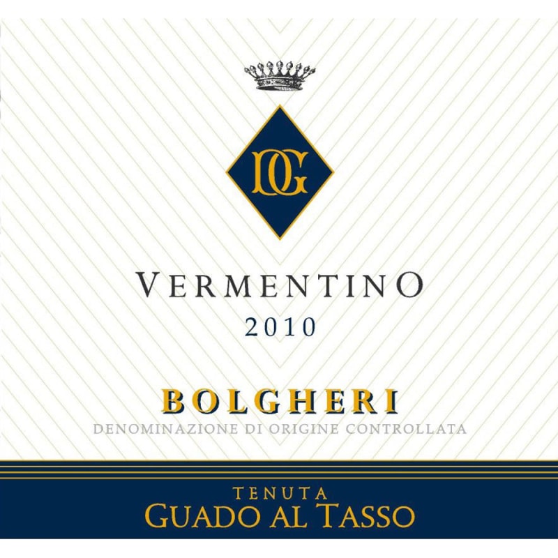 Tenuta Guado al Tasso Vermentino 2010 Front Label