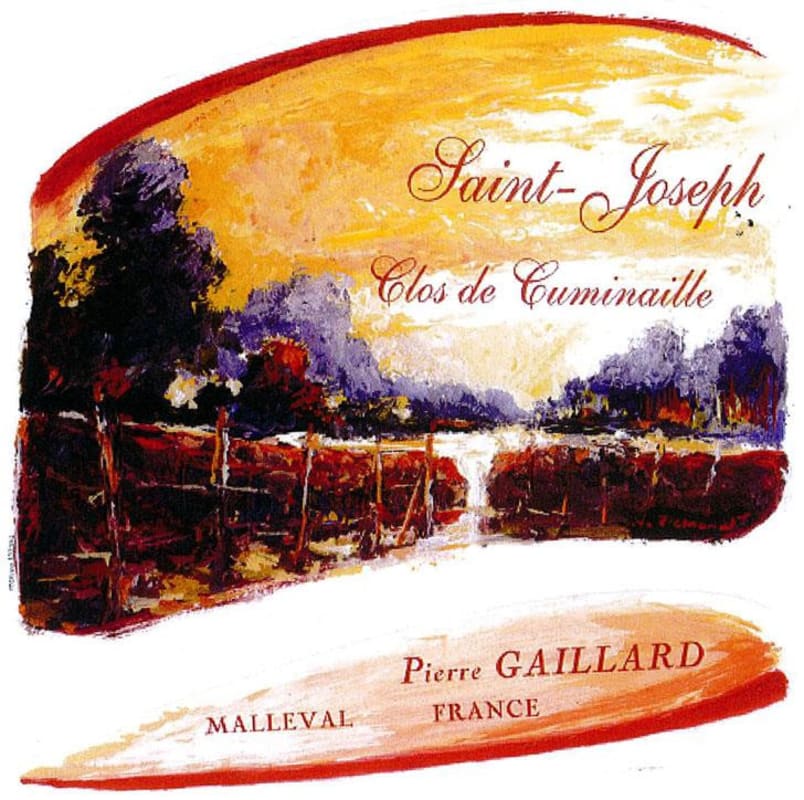 Pierre Gaillard Saint-Joseph Clos de Cuminaille 2014 Front Label