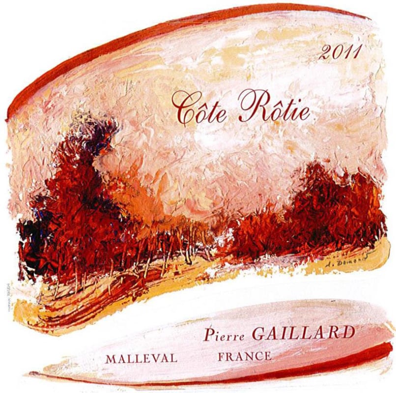 Pierre Gaillard Cote Rotie 2011 Front Label