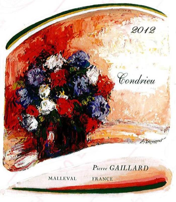 Pierre Gaillard Condrieu 2012 Front Label