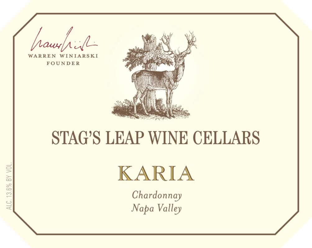 Stag's Leap Wine Cellars KARIA Chardonnay 2009 Front Label