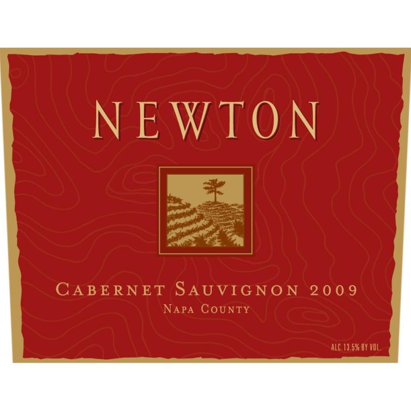 Newton Red Label Cabernet Sauvignon 2009 Front Label