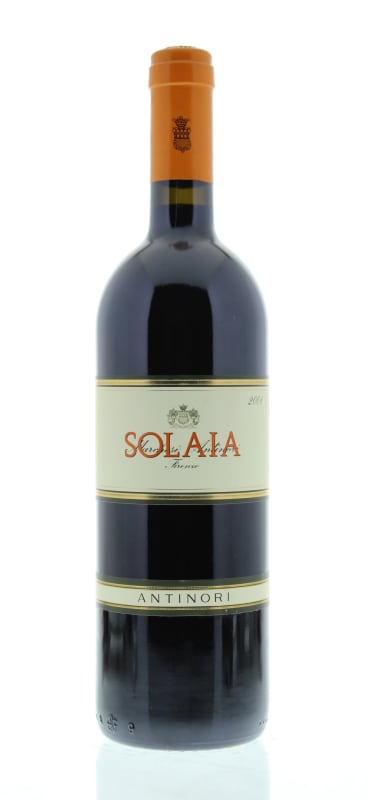 Marchesi Antinori Solaia 2008 Front Bottle Shot
