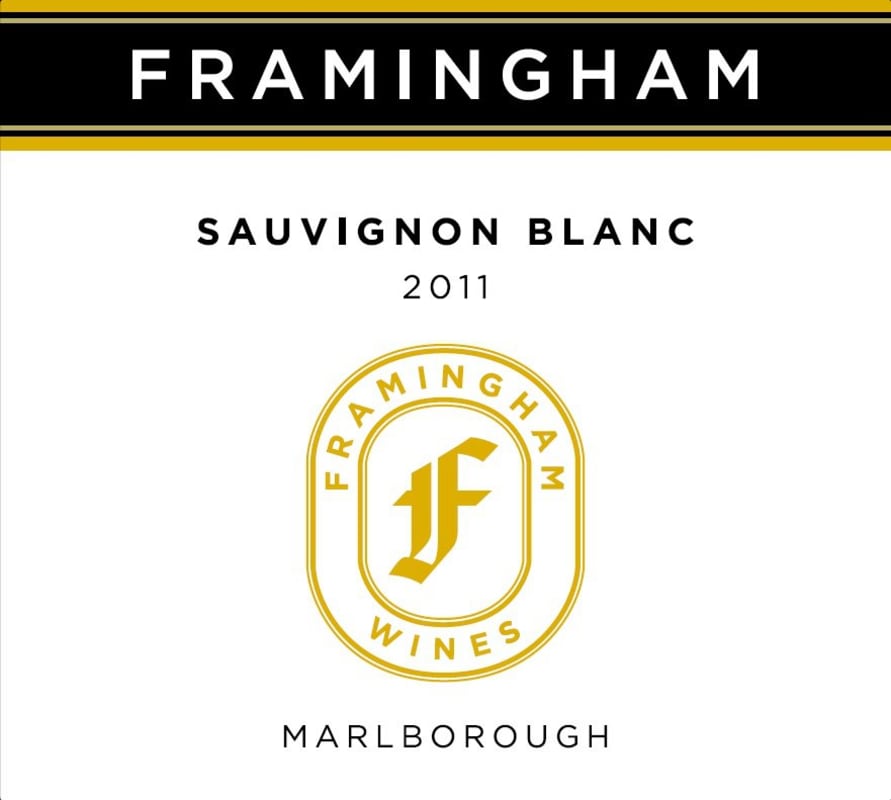 Framingham Sauvignon Blanc 2011 Front Label
