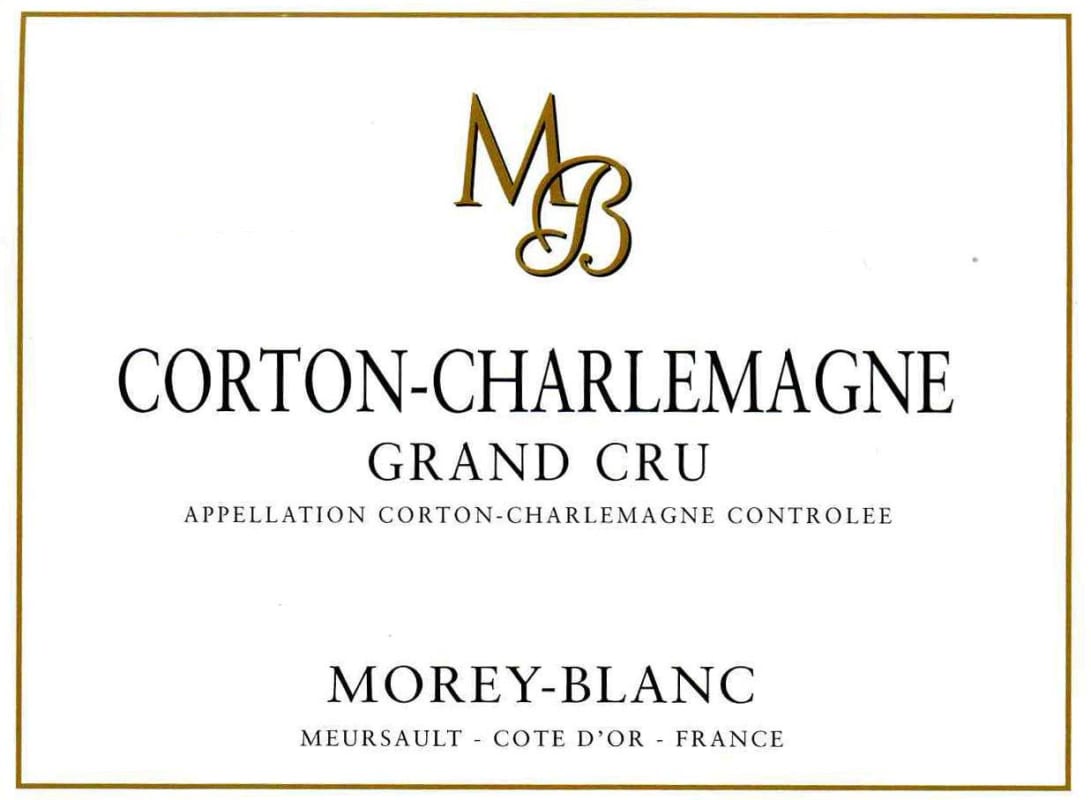 Morey-Blanc Corton-Charlemagne Grand Cru 2011 Front Label