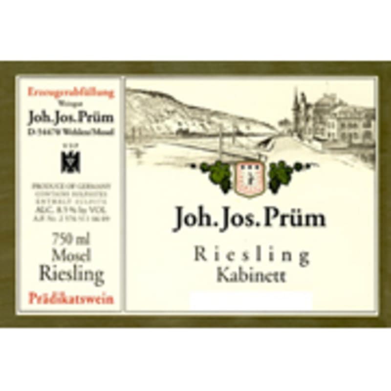 Joh. Jos. Prüm Riesling Kabinett 2010 Front Label