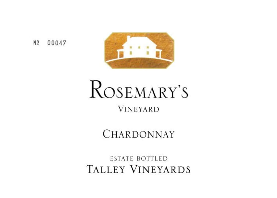 Talley Rosemary's Vineyard Chardonnay 2008 Front Label