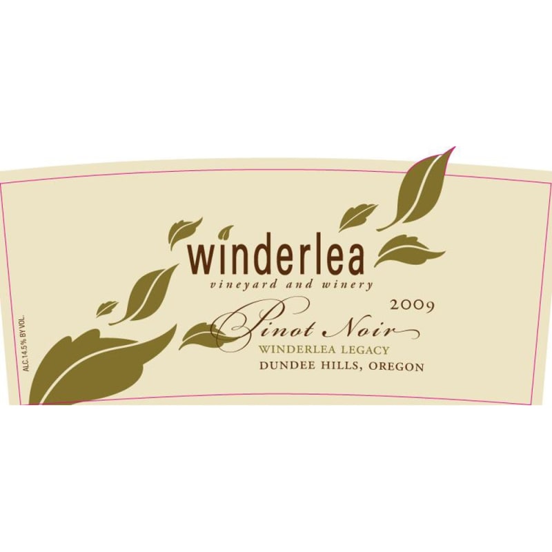 Winderlea Legacy Pinot Noir 2009 Front Label