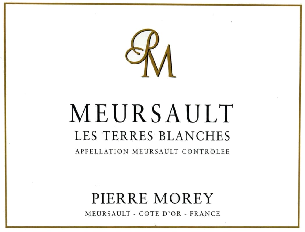 Domaine Pierre Morey Meursault Les Terres Blanches 2008 Front Label