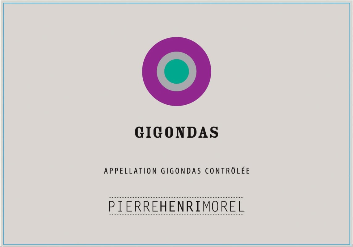 Pierre Henri Morel Gigondas 2012 Front Label