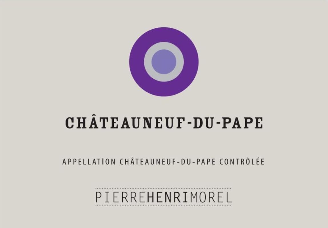 Pierre Henri Morel Chateauneuf-du-Pape 2013 Front Label