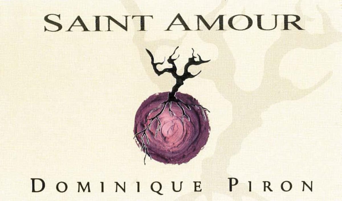 Dominique Piron Saint Amour 2015 Front Label