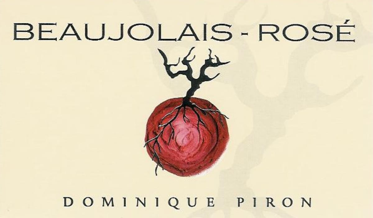 Dominique Piron Beaujolais Rose 2014 Front Label