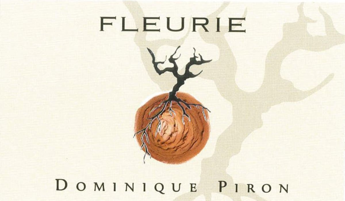 Dominique Piron Fleurie 2014 Front Label