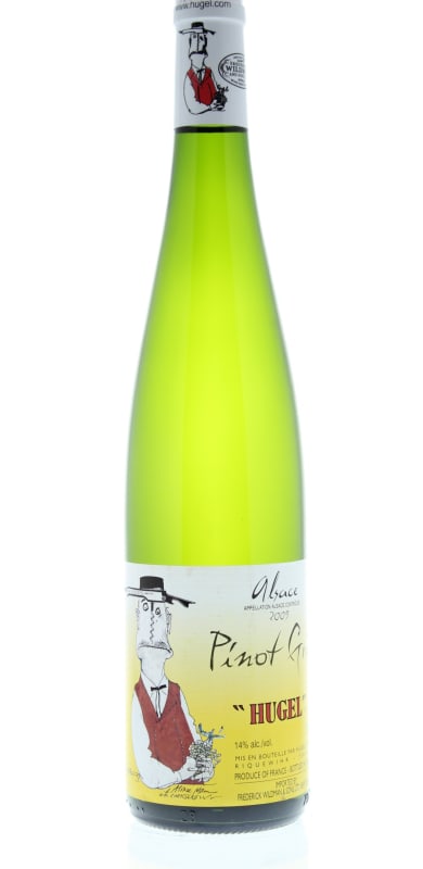 Hugel Classic Pinot Gris 2009 Front Bottle Shot