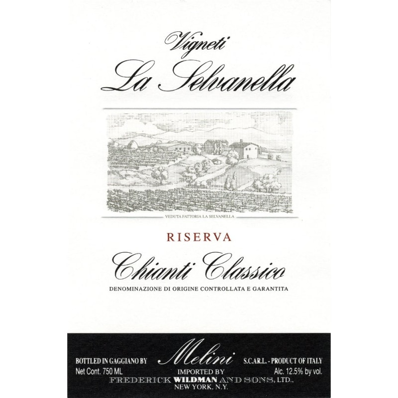 Vigneti La Selvanella Chianti Classico Riserva 2007 Front Label