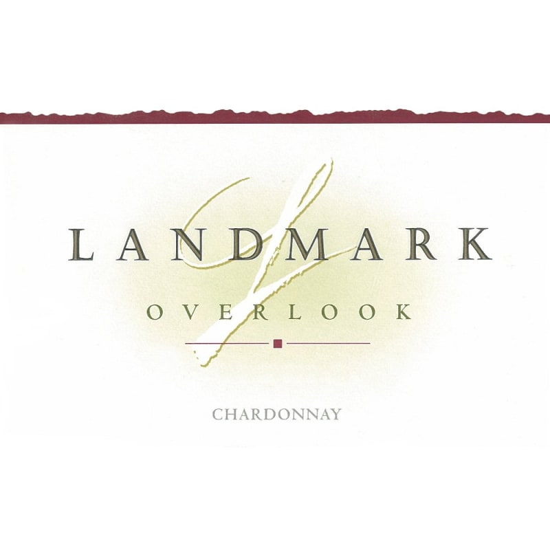 Landmark Overlook Chardonnay (375ML half-bottle) 2010 Front Label