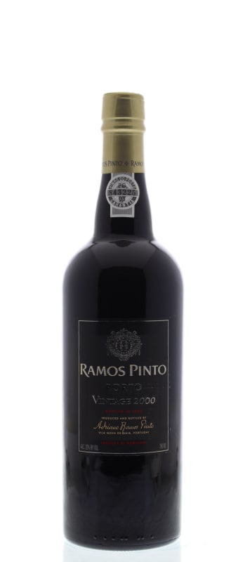 Ramos Pinto Vintage Port 2000 Front Bottle Shot