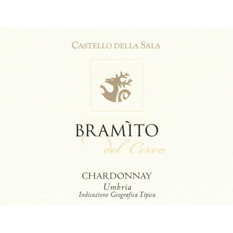 Marchesi Antinori Castello della Sala Bramito Chardonnay 2010 Front Label