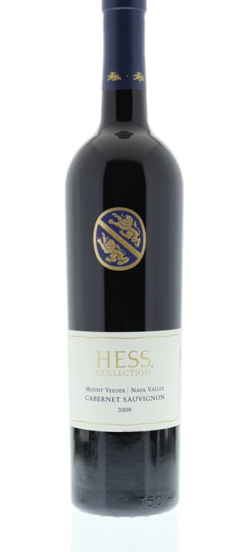 Hess Collection Mount Veeder Cabernet Sauvignon 2009 Front Bottle Shot