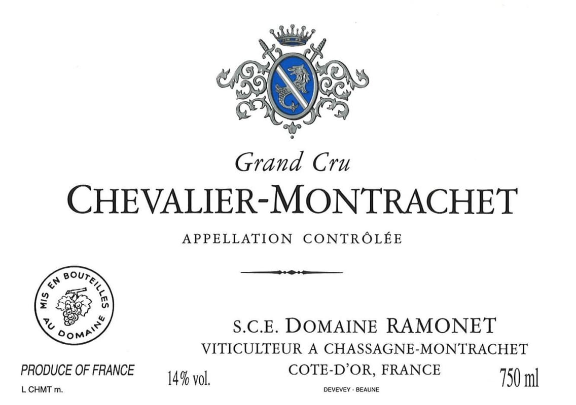 Domaine Jean-Claude Ramonet Chevalier Montrachet Grand Cru 2011 Front Label