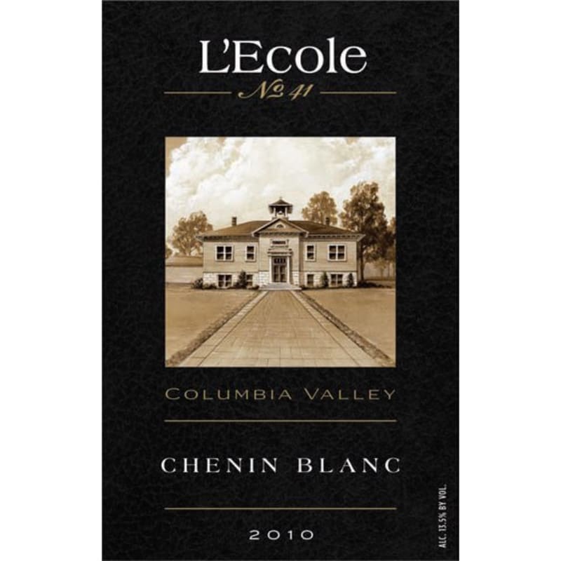 L'Ecole 41 Old Vines Chenin Blanc 2010 Front Label