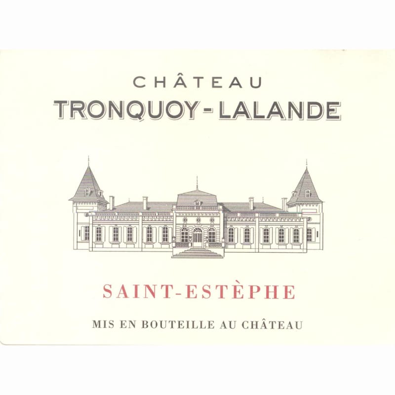Chateau Tronquoy 2009 Front Label