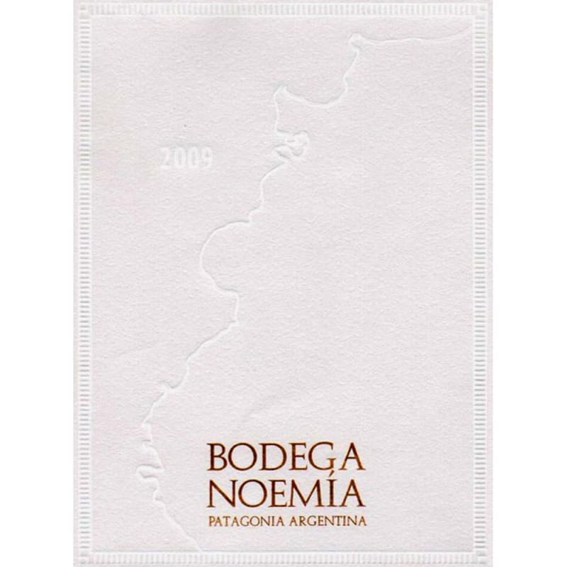Bodega Noemia de Patagonia Rio Negro Valley Malbec 2009 Front Label