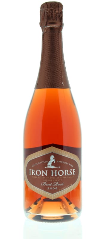 Iron Horse Brut Rose 2006 Front Bottle Shot
