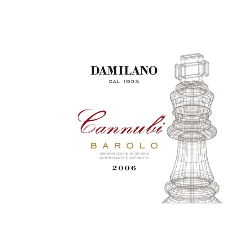 Damilano Barolo Cannubi 2006 Front Label