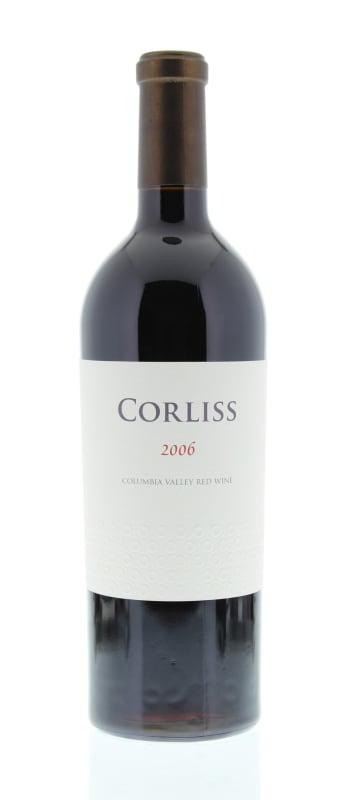 Corliss Red 2006 Front Bottle Shot