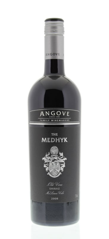 Angove Family Winemakers The Medhyk Shiraz 2008 Front Bottle Shot