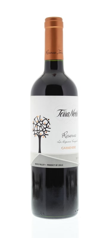 TerraNoble La Higuera Reserva Carmenere 2010 Front Bottle Shot