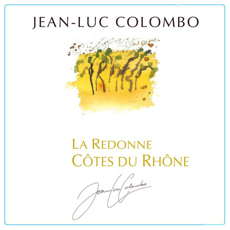 Jean-Luc Colombo Cotes du Rhone La Redonne Blanc 2010 Front Label