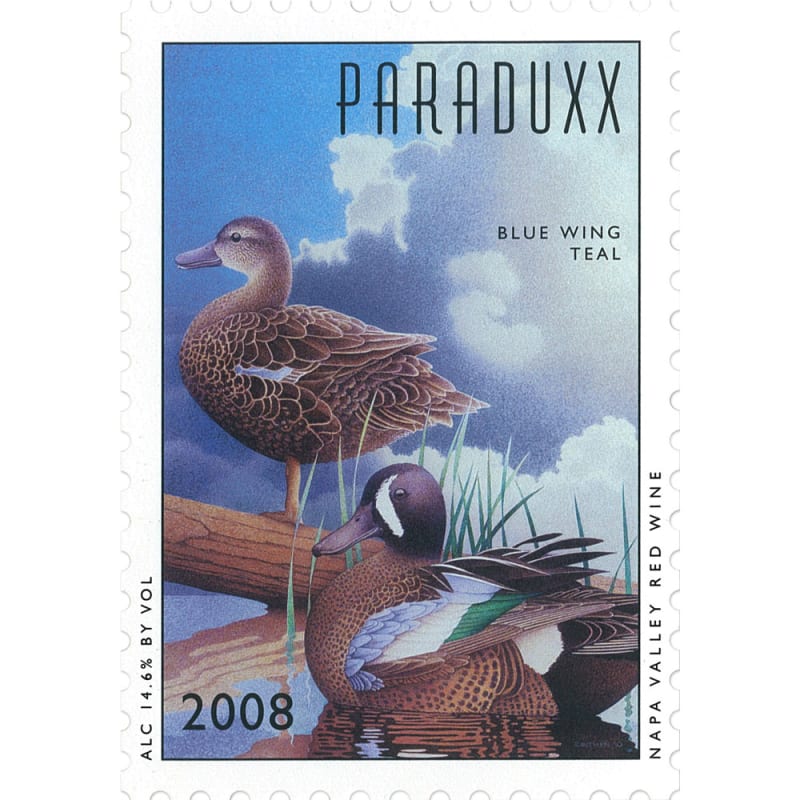 Paraduxx 2008 Front Label