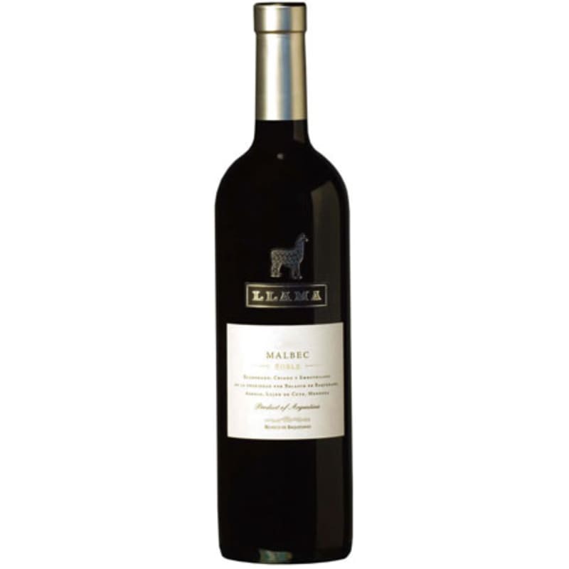 Belasco de Baquedano Llama Old Vine Malbec 2007 Front Label