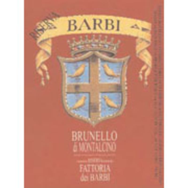 Fattoria dei Barbi Brunello di Montalcino Riserva 2003 Front Label